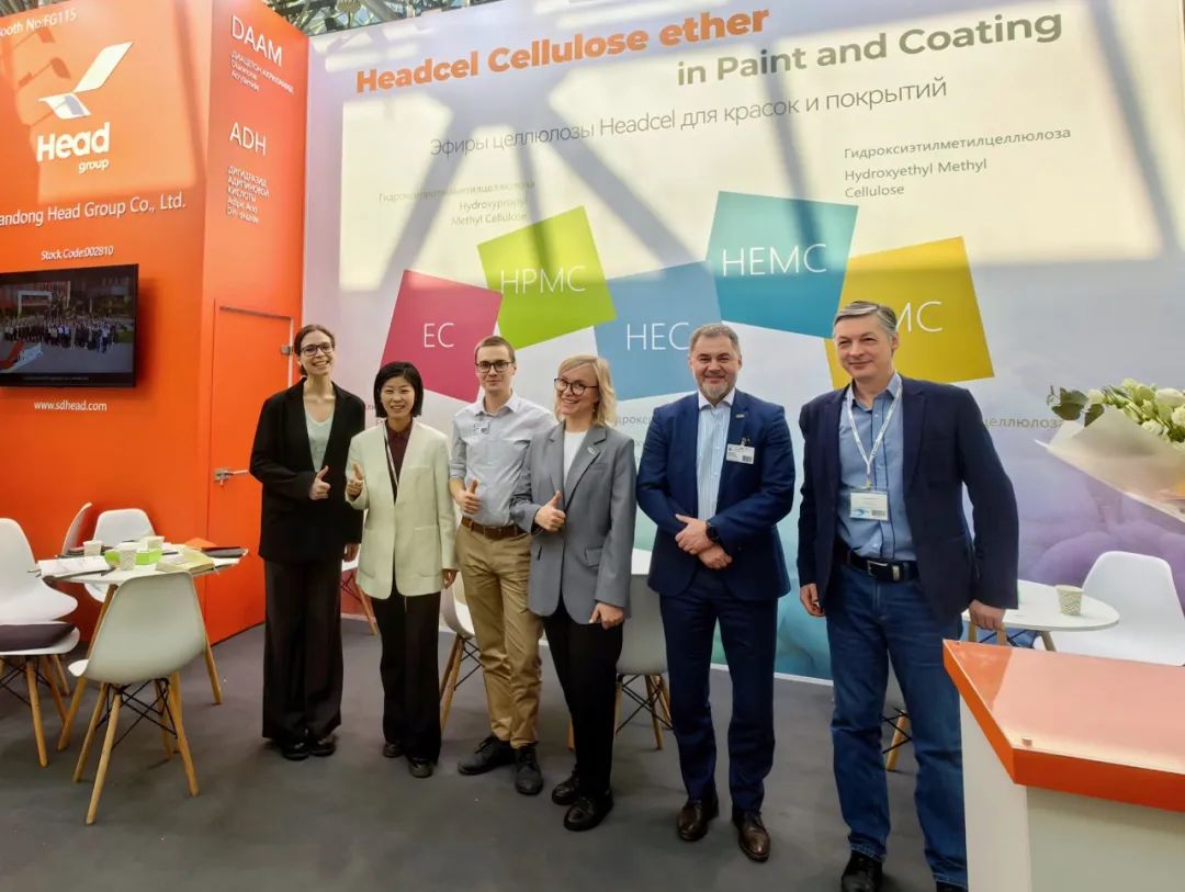 榮耀參展 大放異彩 | 赫達(dá)集團(tuán)精彩亮相俄羅斯涂料展！